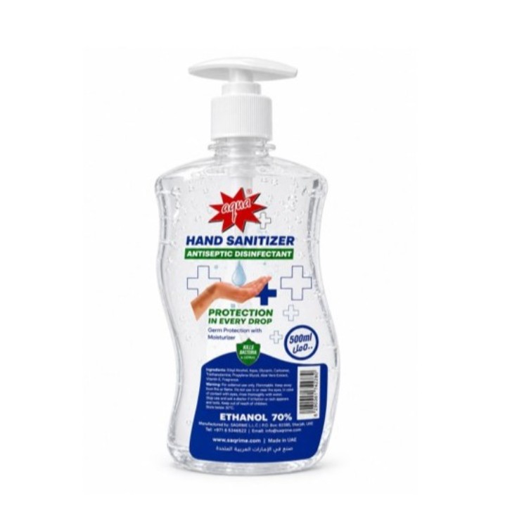 Hand Sanitizer Gel 500ml is a high-quality alcohol-based hand sanitizer formulated to help maintain effective hand hygiene by reducing germs and bacteria without the need for water. Its fast-drying, non-sticky gel formula leaves hands feeling clean, fresh, and comfortable after every use. The convenient 500ml bottle is suitable for homes, offices, schools, hospitals, restaurants, retail stores, and other workplaces where regular hand sanitization is essential. Designed for everyday use, it provides a practical and reliable solution for maintaining cleanliness and personal hygiene.