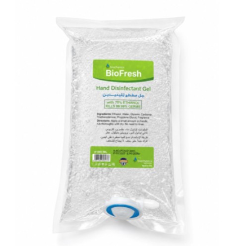A high-capacity refill pouch designed for clinics, hospitals, and high-footfall healthcare environments. Fast-drying, non-sticky formula that helps reduce germs on hands between patient interactions. Economical refill format cuts plastic waste and lowers cost per use compared to rigid bottles.