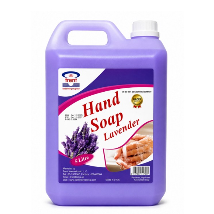 Keep hands clean, fresh, and beautifully scented with our Hand Wash Lavender 5Ltr. Created for everyday hand hygiene, it provides a refreshing wash while leaving behind a gentle lavender fragrance. The large 5-litre gallon is perfect for homes, offices, hotels, restaurants, schools, and other high-traffic environments where frequent hand washing is essential. Each carton contains 4 pieces, offering a practical and economical supply for both everyday and professional use.