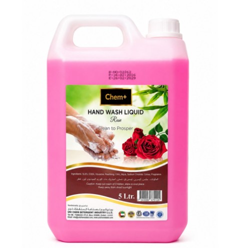 Enjoy clean, fresh, and pleasantly scented hands with our Hand Wash Rose 5Ltr. Designed for everyday hand hygiene, its refreshing rose fragrance leaves hands feeling clean and comfortable after every wash. The generous 5-litre gallon makes it an excellent choice for homes, offices, hotels, restaurants, schools, and other high-use areas. Each carton contains 4 pieces, providing a convenient and economical solution for regular hand-washing needs.