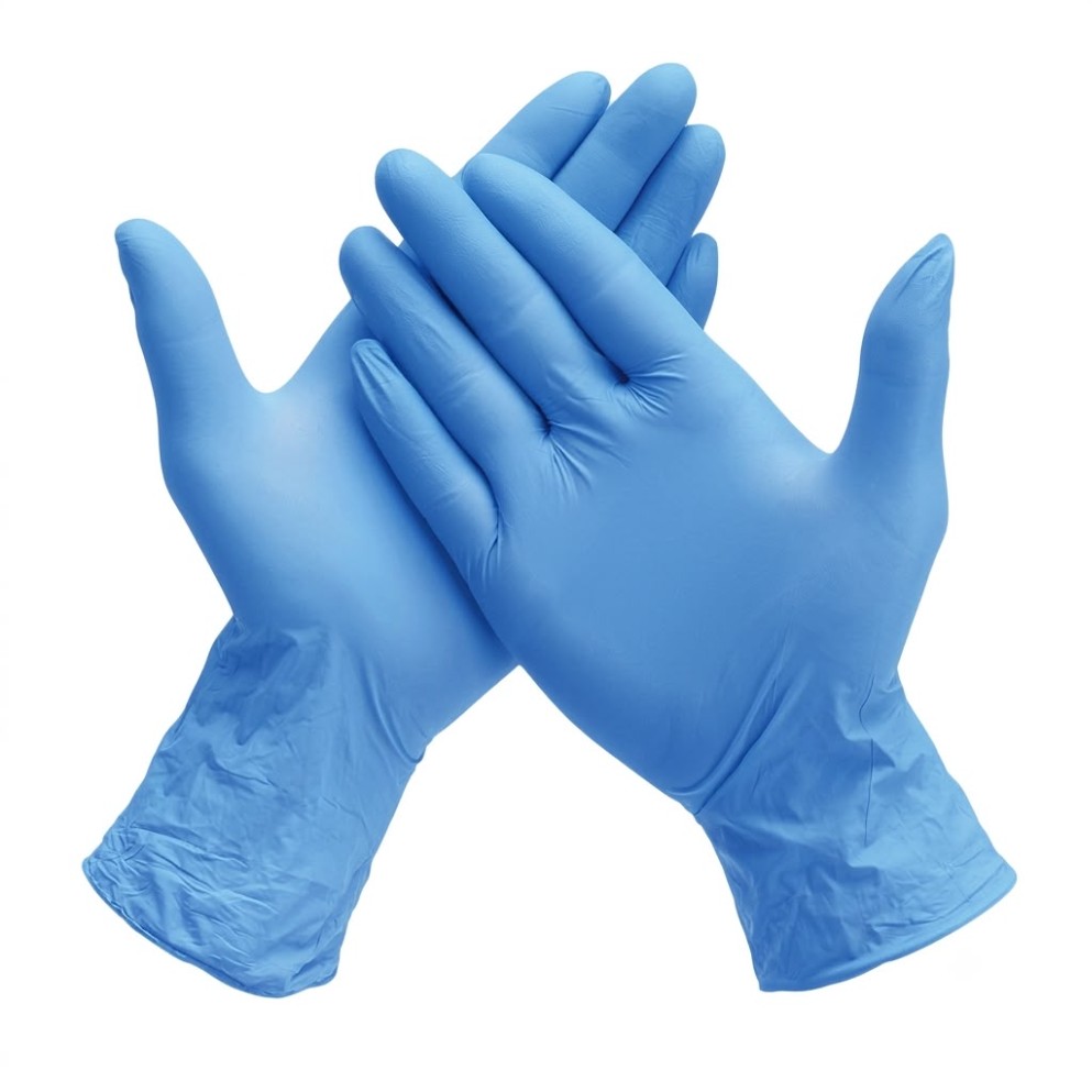 Blue Nitrile Gloves offer dependable hand protection with a comfortable, flexible fit for everyday professional and commercial use. Designed for hygiene-conscious environments, these disposable gloves are a practical choice for healthcare, cleaning, industrial, laboratory, food-handling, and general workplace applications. Their blue color provides easy identification and a clean, professional appearance. Each box contains 100 pieces, while each carton contains 10 boxes, giving you a total of 1,000 gloves per carton - an economical solution for workplaces requiring a consistent supply of disposable protective gloves.

Available in Powdered & Powder-Free
