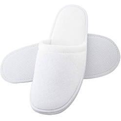 Cotton white slippers