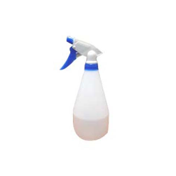 A spray bottle is a bottle that can squirt, spray or mist fluids. A common use for spray bottles is dispensing cool cleaners, cosmetics, and chemical specialties. Another wide use of spray bottles is mixing down concentrates such as pine oil with water.