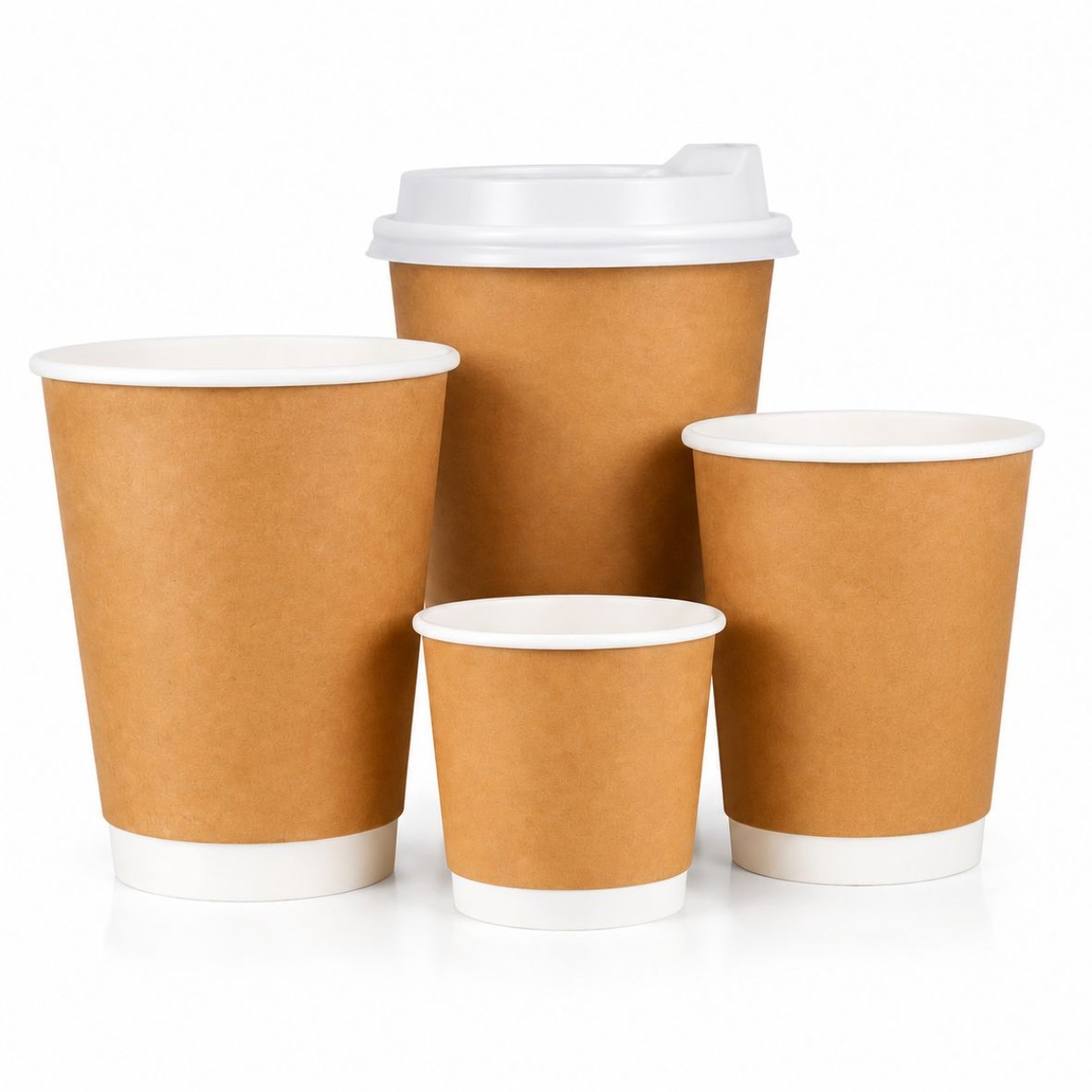 Brown Double Wall Paper Cups