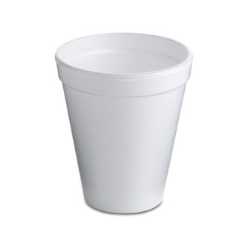 The disposable foam cup can be used just like a paper cup at a water cooler to drink cold drinks. Many water dispenser, now also have a hot water setting, so that you can make hot beverages as well. A foam cup is insulated from heat, and it's easy to pick one up with a hot beverage in the cup
