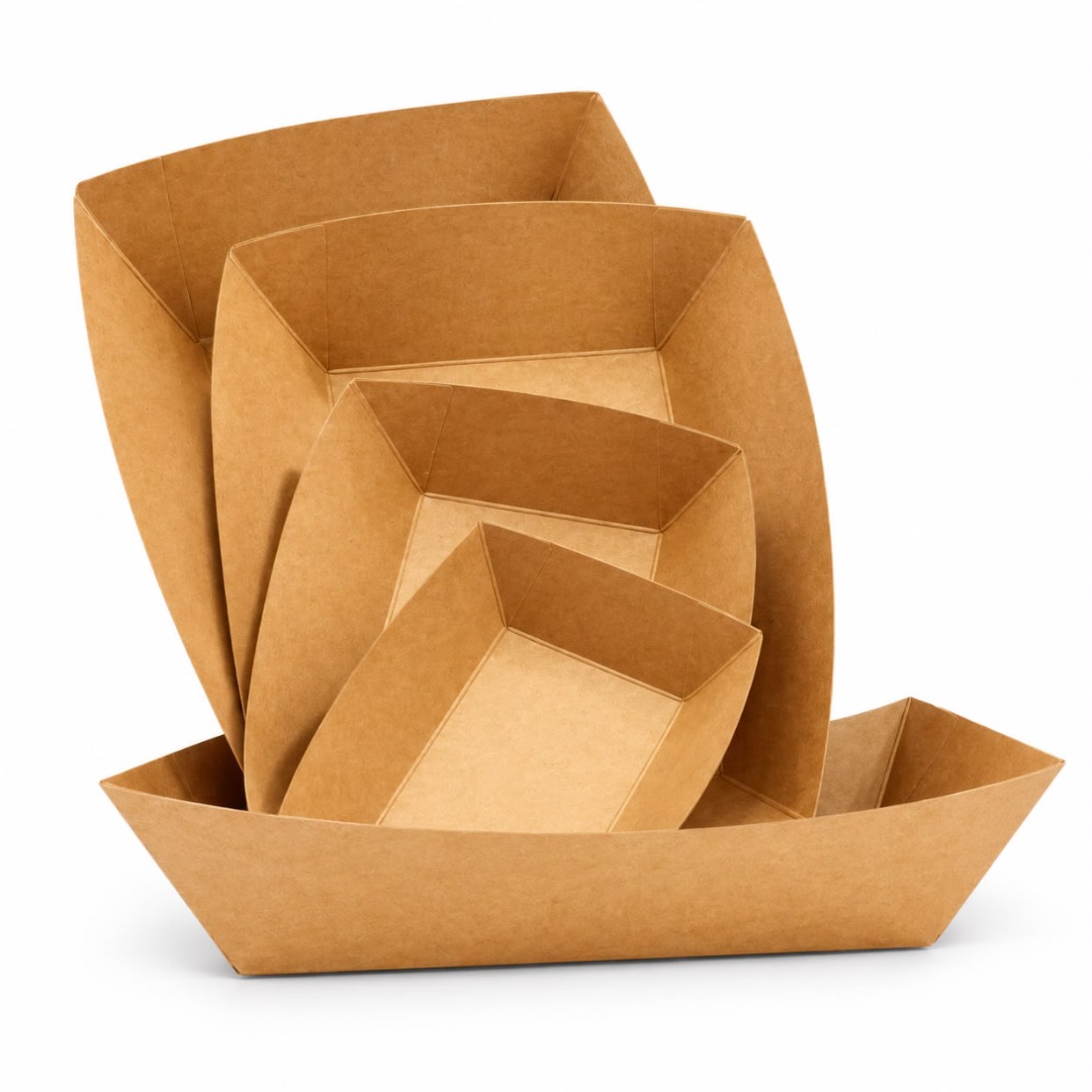 Kraft Boat Tray