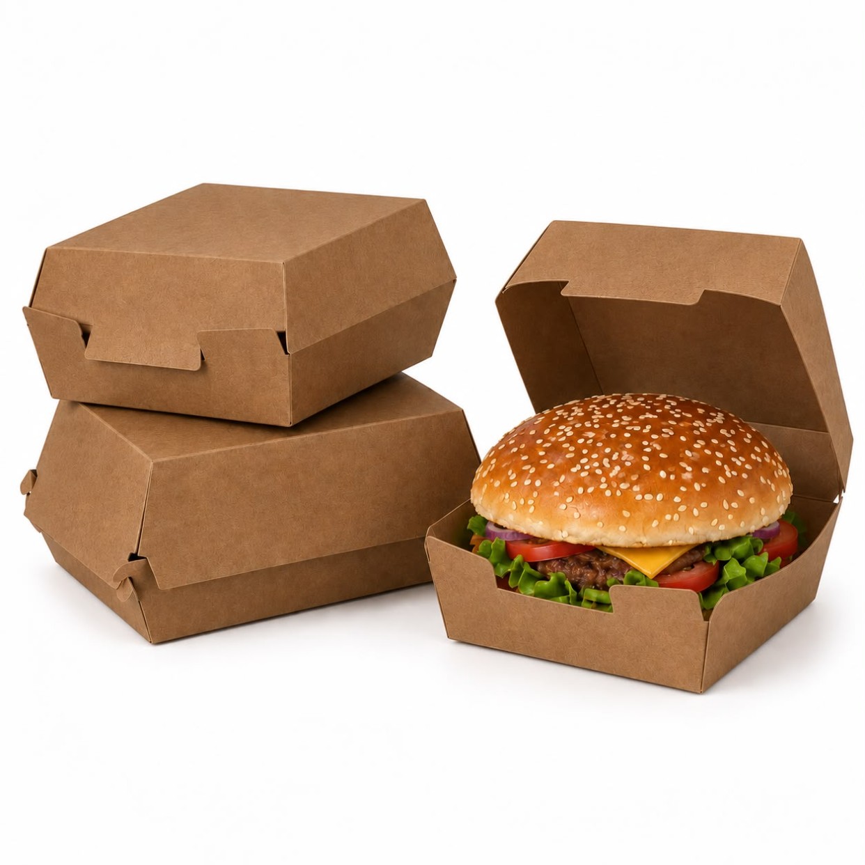 Kraft Burger Box
