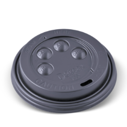 Drink Through paper cup lids are used on paper cups for taking away hot drinks.The reusable tab lifts easily and keeps drinks hotter for longer