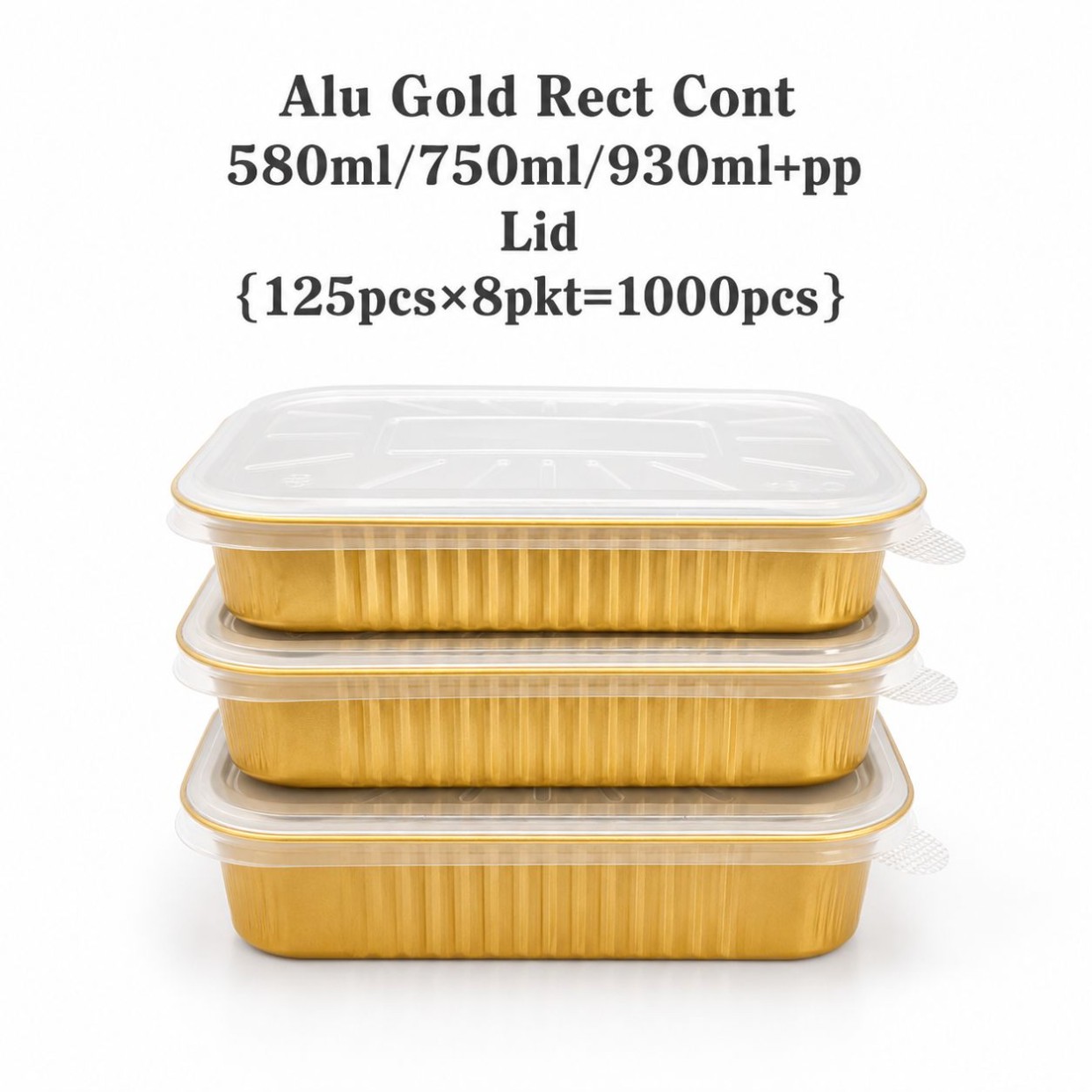Square Sushi Container with Lid